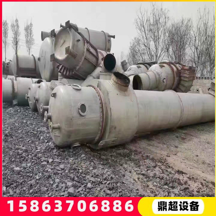 三效25T钛材蒸发器 二手降膜蒸发器 二手强制循环蒸发器