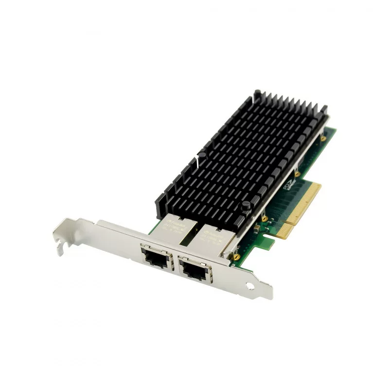 Подходит для сетевой карты сервера Intel X540-T2 PCIe x8 двойной оптоволоконный порт 10G RJ45 10G Ethernet