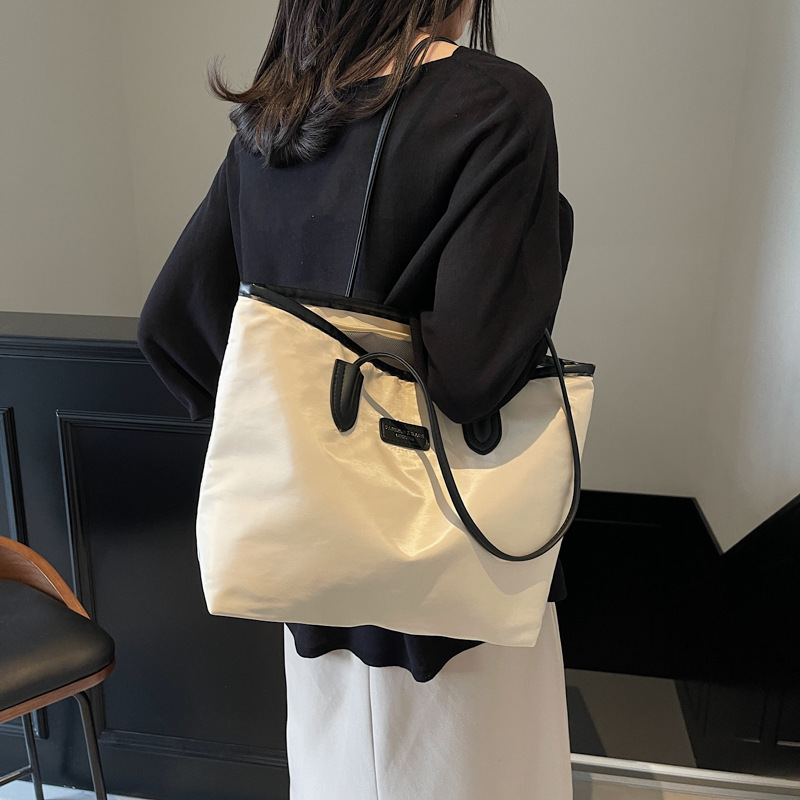 Oxford bolsa de tela para mujeres 2024 nueva bolsa de hombro casuales versátil bolsa de tela de alta calidad bolsa de viaje