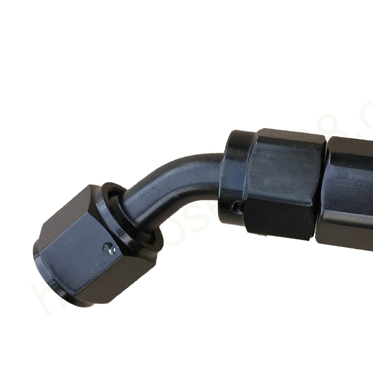 An4-An20 0 Degree, 45 Degree, 90 Degree, 180 Degree Oil Cooler Oil Pipe Aluminum Connector Oil Pipe Fitting