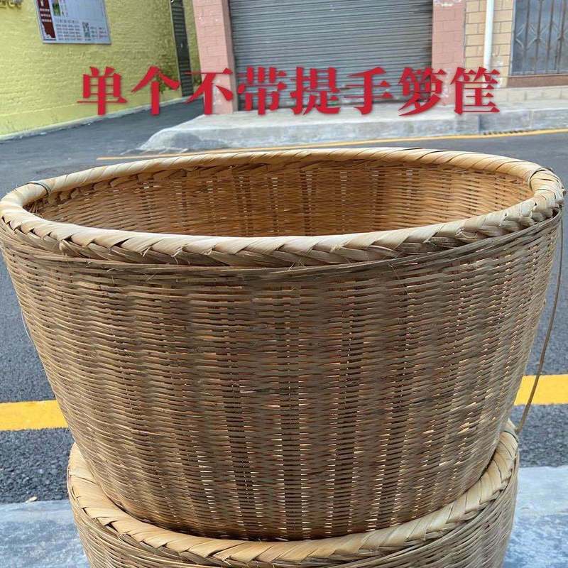 竹製大型かご、米かご、穀物竹かご、結婚式やお祝い用の竹かご、竹かご、レストランの装飾用の竹製品|undefined
