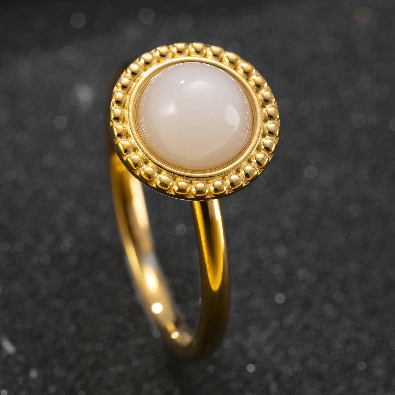 Piedra Natural Oro-Blanco