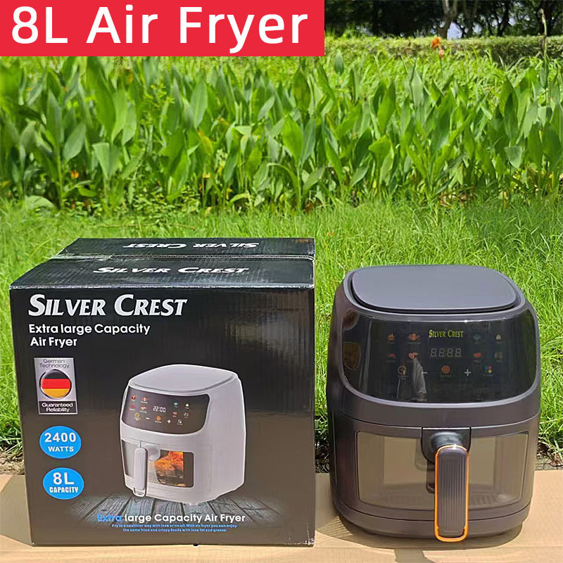 SilverCrestAirfryer全自动空气炸锅大容量电炸锅薯条机智能触控|undefined