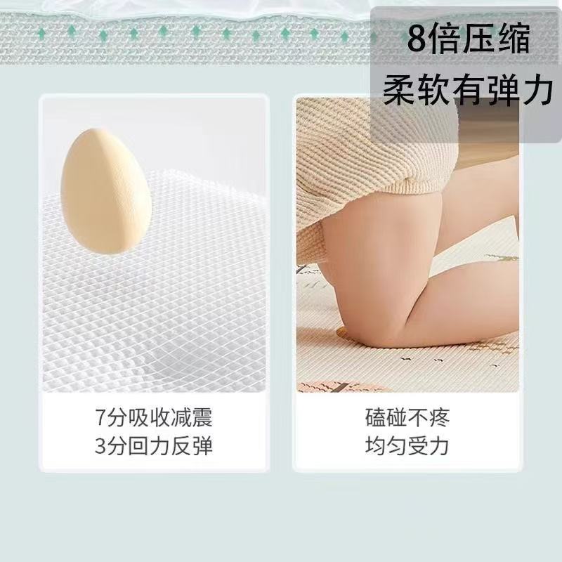 Cojín de cama gruesa, cojín de trepa para bebés, cojín de trepa para niños, cojín de cama anti-caída para bebés, sala de estar, dormitorio, anti-burbuja