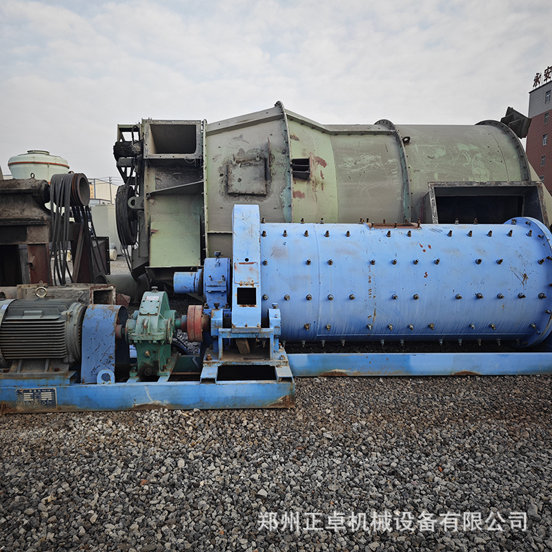 1.2*2.8二手球磨机 小型矿石粉磨设备 水泥生产线专用包安装调试