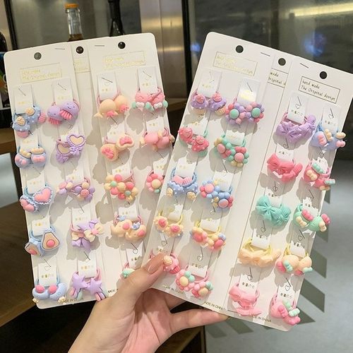  New Children's Rubber Band Cute Girl Baby Tweet Tie Hair Tie Elastic Headband Thumb Hair Tie Wholesale