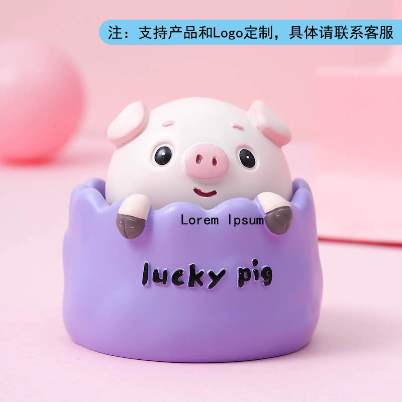 Автомобильные аксессуары Милая pig Shake the head резиновая кукла Доллс Дрот центральная консоль внутри автомобиля декоративные подарки