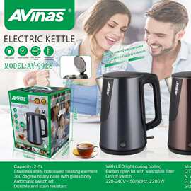 AV-9928  EU 2.2L KETTLE 12PCS/CTN 0.126cbm