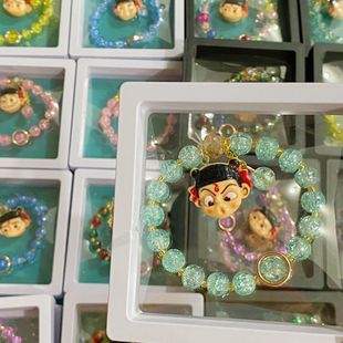 "Nzha's Magic Child Troubles the Sea" Nzha Impression Beaded Bracelet Anime DIY Bracelet Bracelet as a Gift for Best Friend