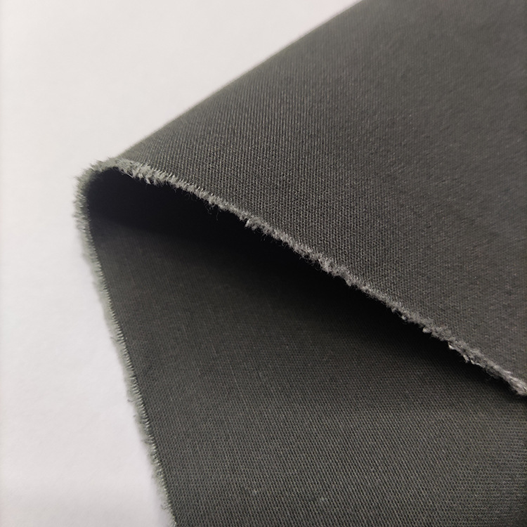 Fábrica al por mayor barata elástica trill tejido algodón spandex tela de prenda de mezcla