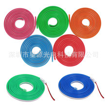 12VLED灯条套装 低压 6*12硅胶灯条 霓虹灯带12V柔性灯带吸塑包装