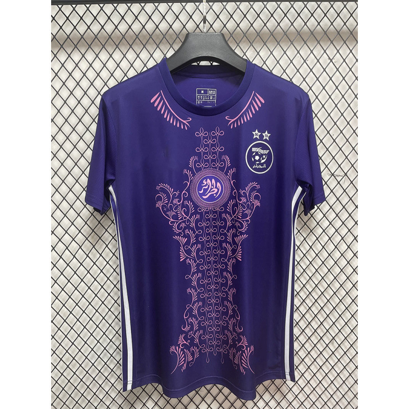 2526 新しい半袖クラブ ロイヤル M バイリス ネーションズ チーム アルジェリア タイ版サッカー ジャージ T シャツ|undefined
