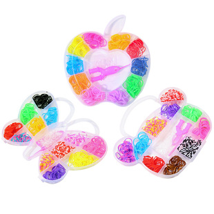 DIY���ǃ�ͯ��� ���R�d�ʺ翗�CLoom Bands��Ƥ�����b�������