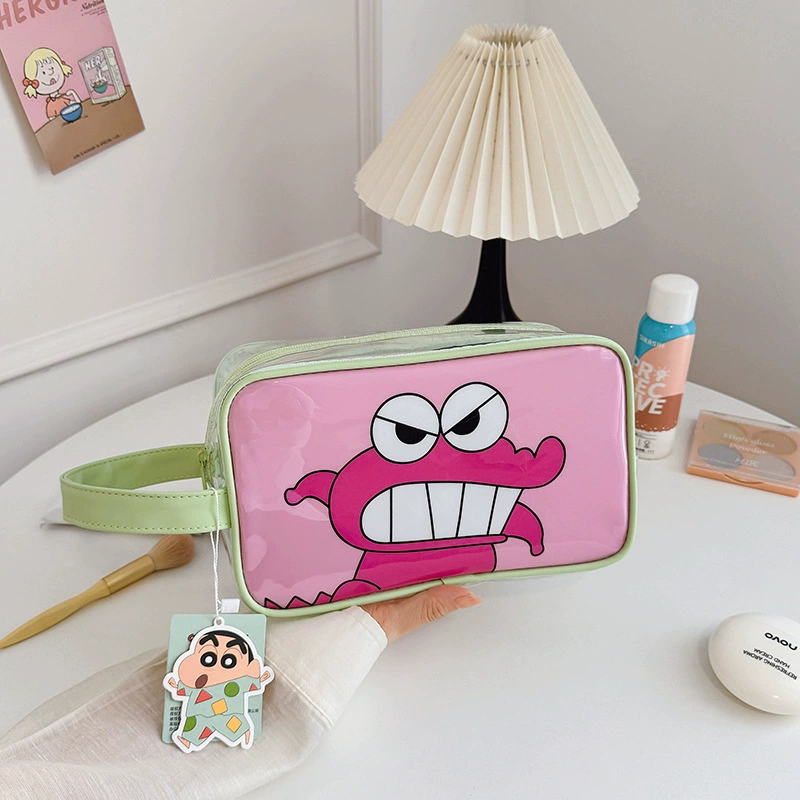 Косметичка Sanrio стеганая с синтепоном-наполнением, просторная дорожная организация, рисунки с героями