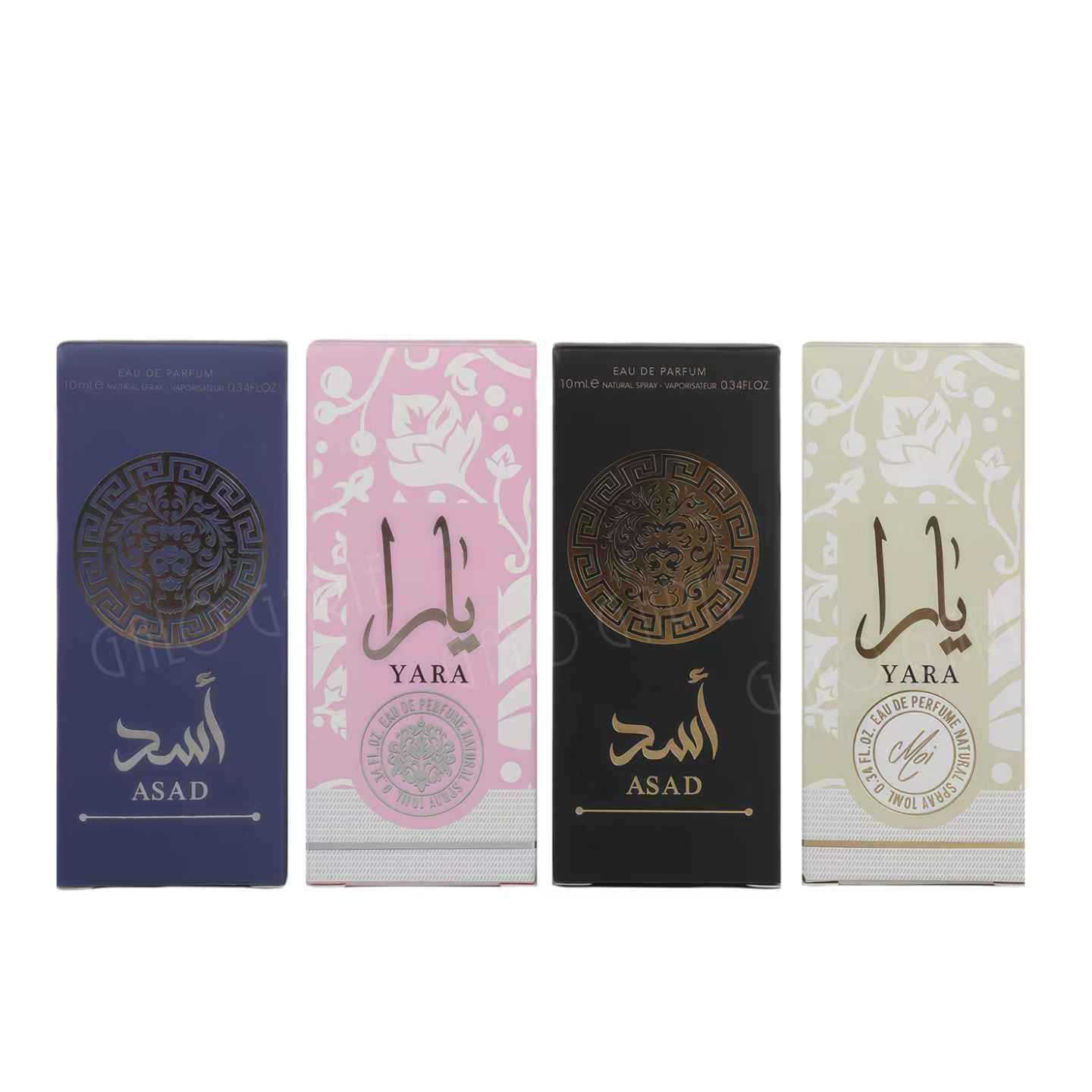 Perfume de bolas transfronterizas 10ml perfumes de Dubai aplicados Yara perfume Oriente Medio Perfume árabe comercio exterior al por mayor