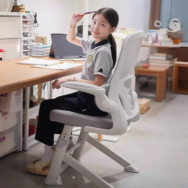 Home Comfortable Dormitory Desks and Chairs for Teenagers, Middle and High School Students, Special Liftable Multi-Dimensional Posture Correction Learning Chairs