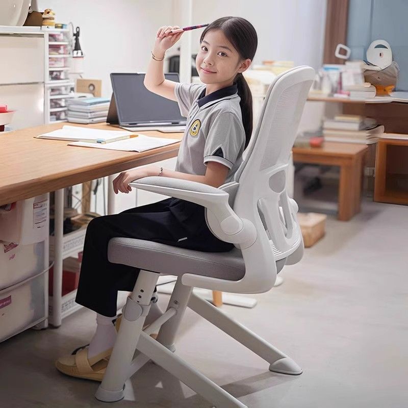 Home Comfortable Dormitory Desks and Chairs for Teenagers, Middle and High School Students, Special Liftable Multi-Dimensional Posture Correction Learning Chairs