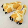 Giraffe flower color paw shoes