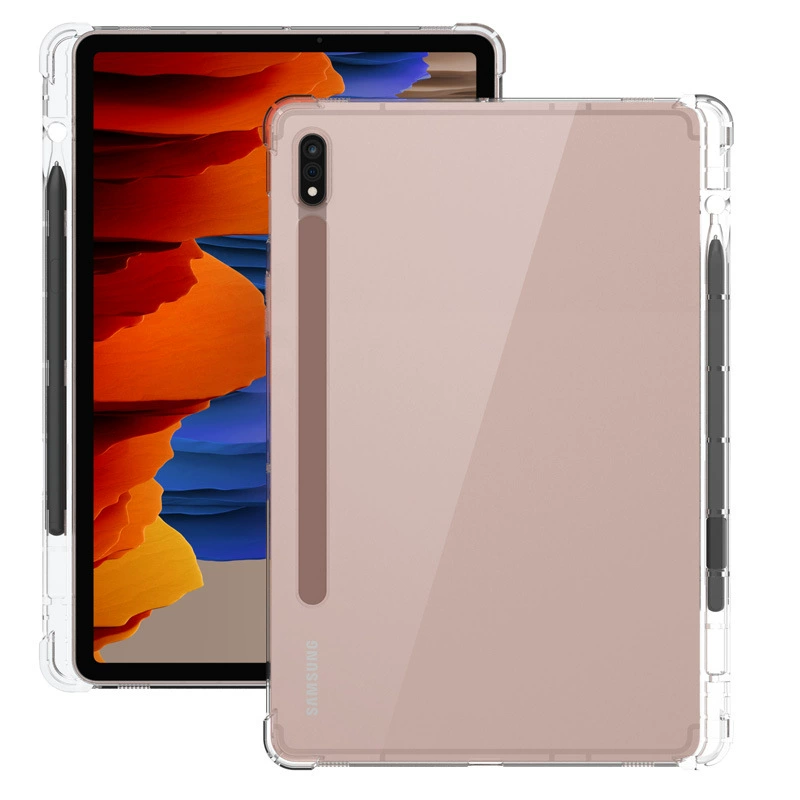 Защищающий чехол-аккумулятор для Samsung TAB S9 с воздушной подушкой, против падения, шнур с канавкой, совместимо с S7/S8+/S8 Ultra, модель x916