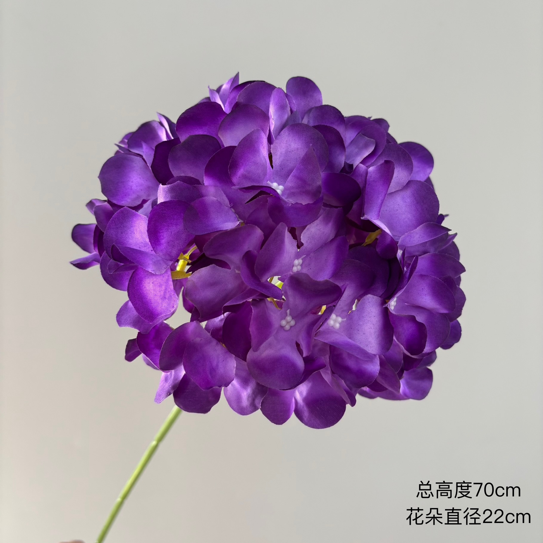 수국(진한 보라색) 90개