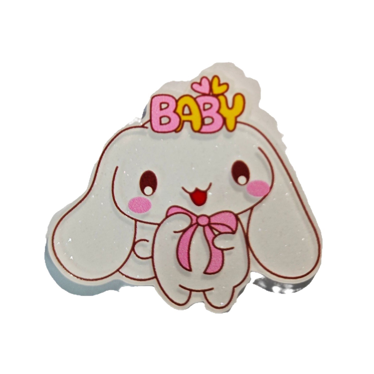 Sanrio acrílico clip de cabello para niños accesorios para el cabello broche de ropa llaveros accesorios DIY joyas