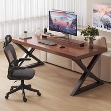 电脑桌台式家用现代简约卧室简易书桌办公桌桌子学习桌工作台
