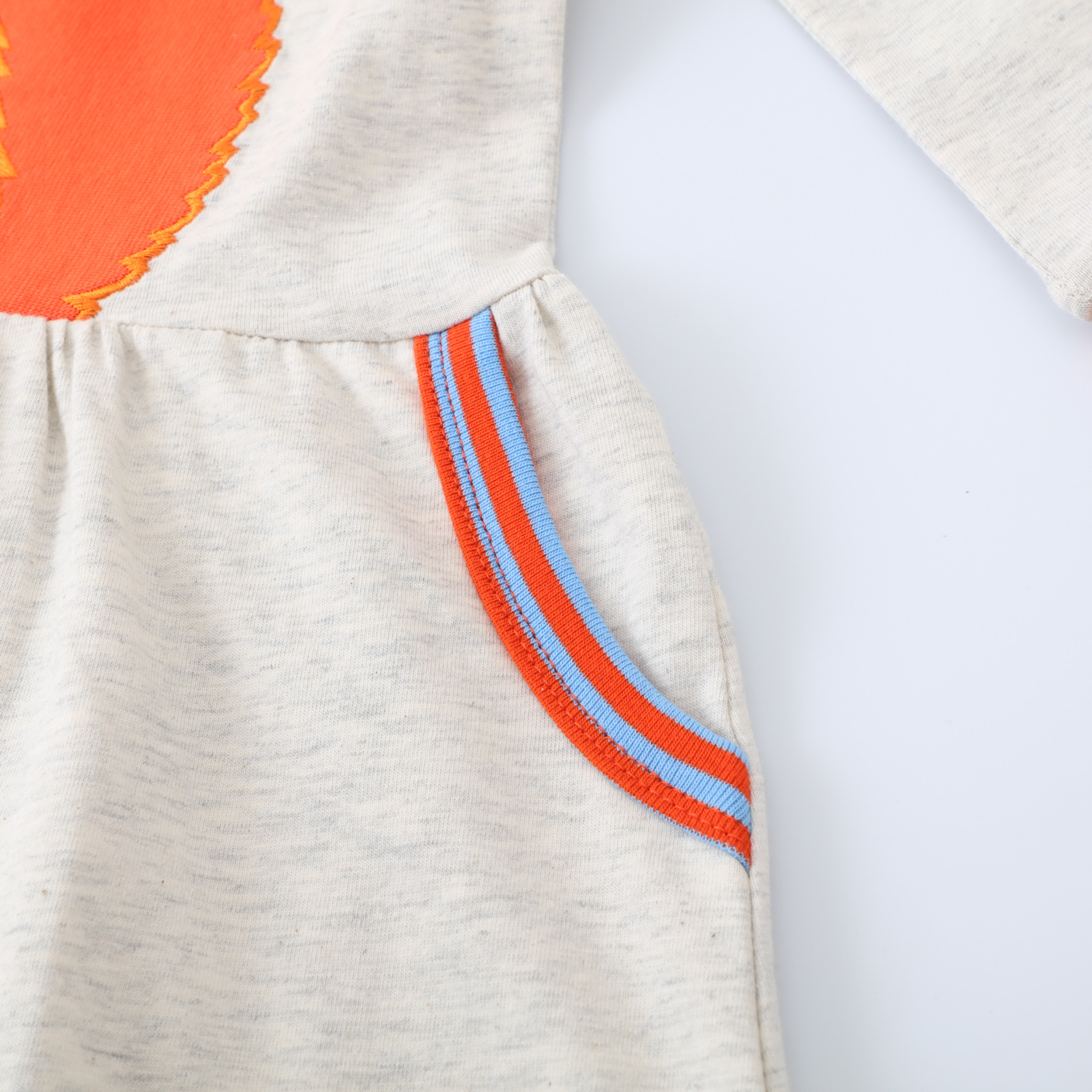 Jumpingmeters falda infantil europea y americana otoño nuevo vestido de princesa para niñas vestido de punto de manga larga para niñas