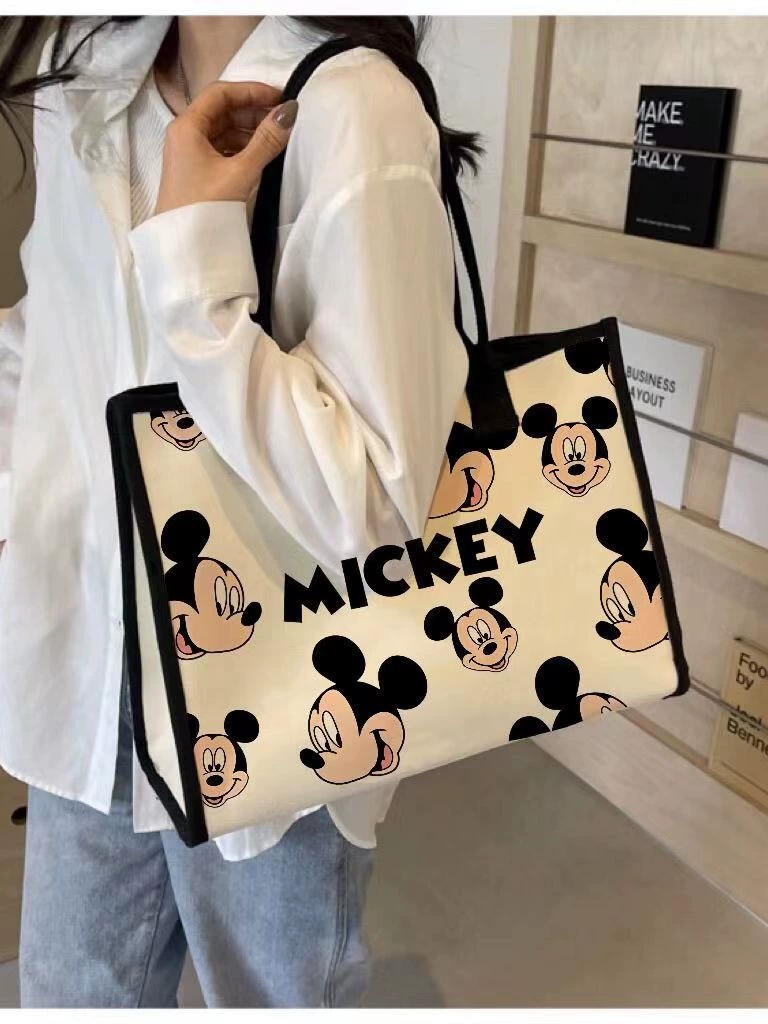 Портфель Майки Каплевидный, Cartoon Shopping Bag, сумка для мамы и ребенка на одно плечо