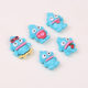 Glossy cute ugly fish Series diy hairpin water cup stickers mobile phone shell hole shoes TikTok resin jewelry