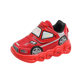 Foreign trade flashing light shoes boys 2024 spring and summer new cartoon children's shoes non-slip sneaker velcro luminous children's shoes