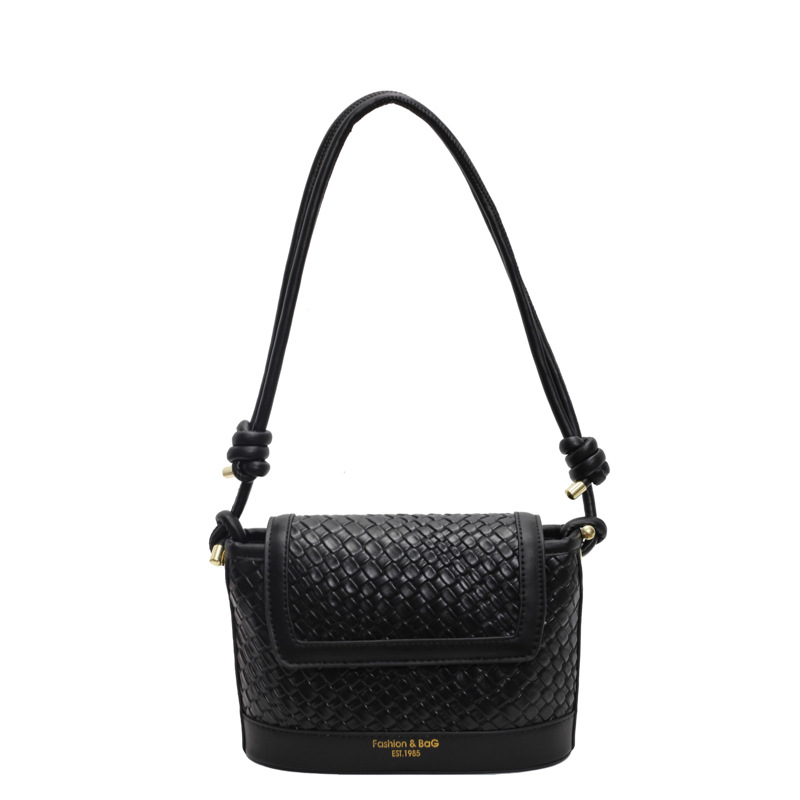 Nicho Zhong color de contraste universal bolso pequeño cuadrado para mujeres 2025 nuevo estilo universal simple hombro brazalete empalme textura bolso de mujer