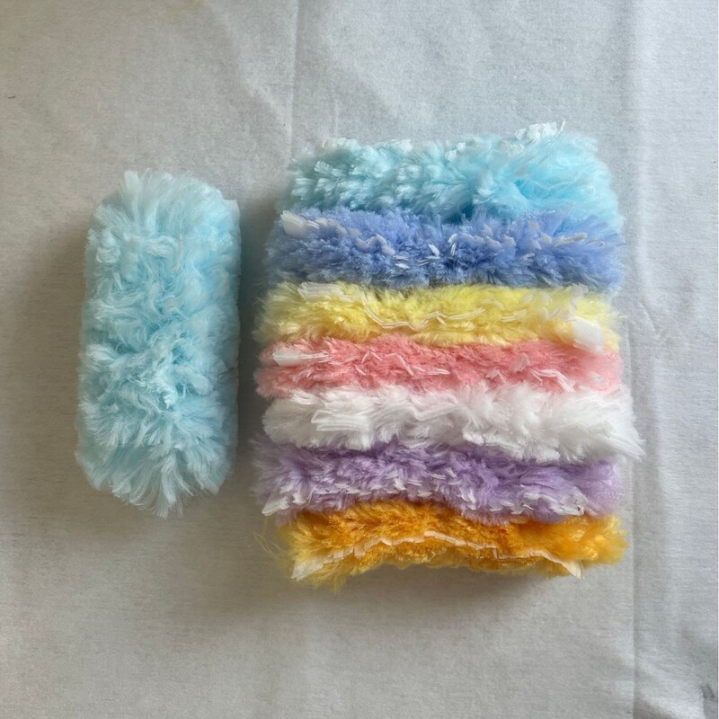 Cross-Border Popular Double-Sided Dust Duster Suitable for Swiffer Dust Duster Head Antibacterial Duster 360 ° Round Head