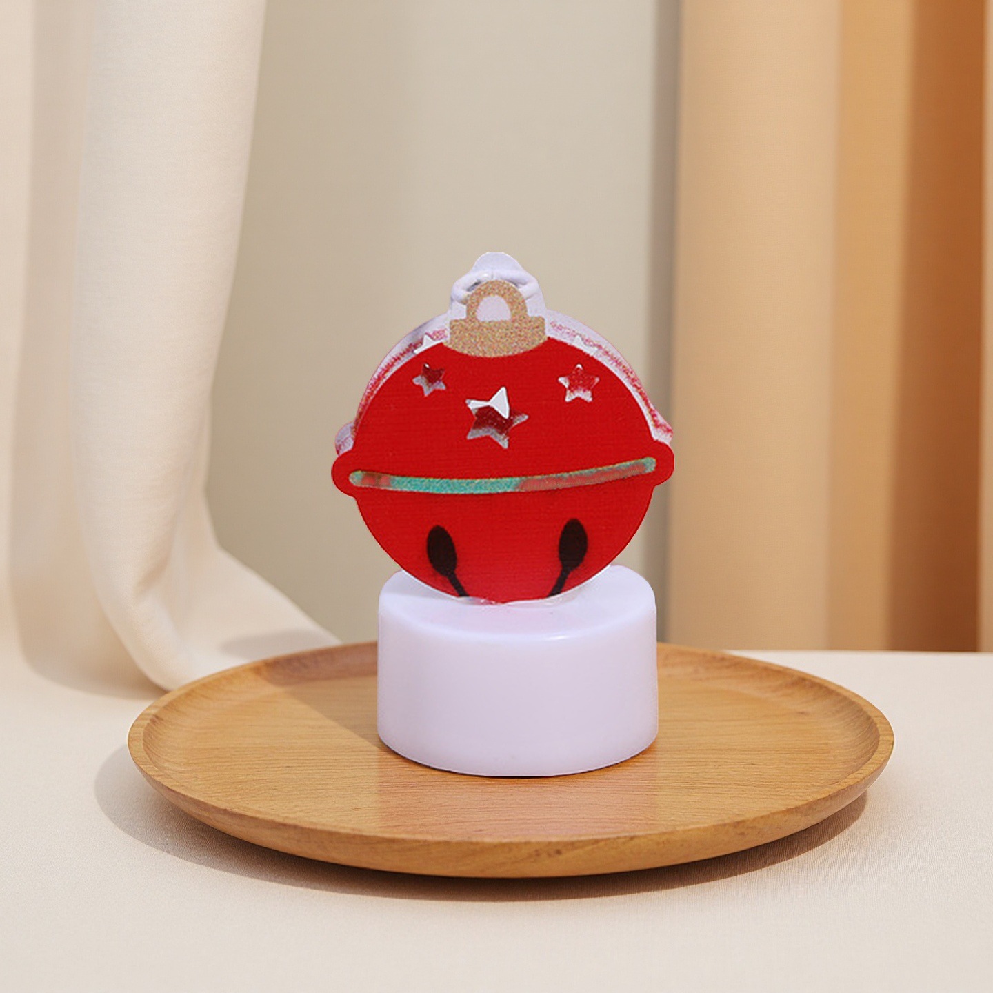 Lámpara de Vela Electrónica LED Hierro, Decorativo, Luz Cálida, para Navidad