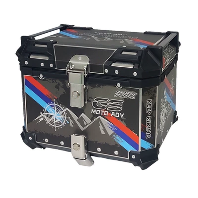 Motorcycle trunk — alloy motorcycle trunk large capacity