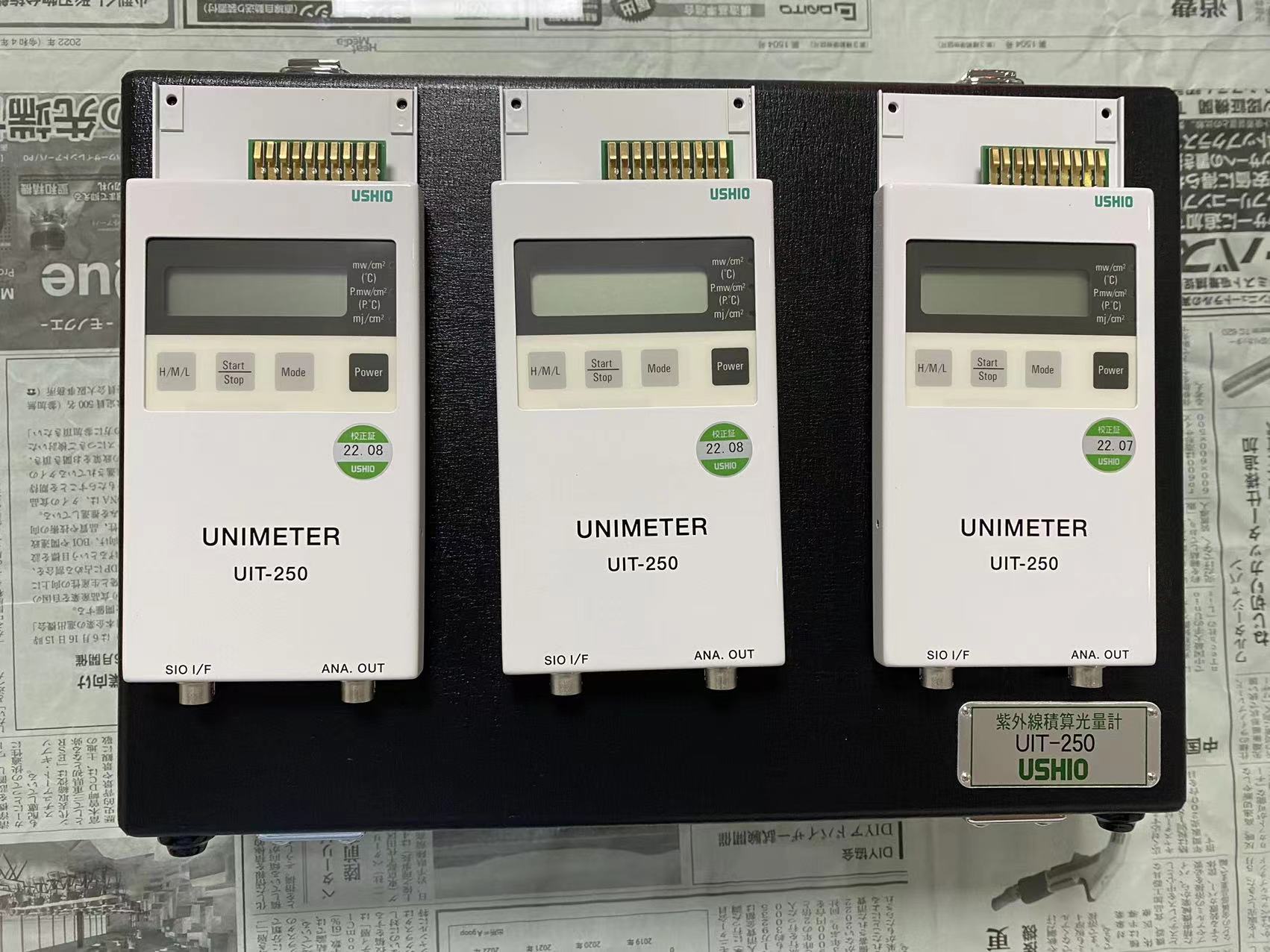 东京理化流程反应器DDL-1000照度计UIT-250探头UVD-S365现货现货