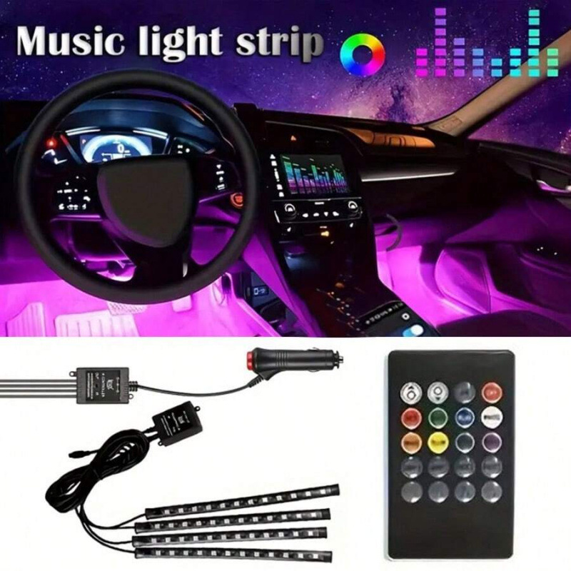 Atmosphere Light 4 In 1 USB Plug Foot Atmosphere Light