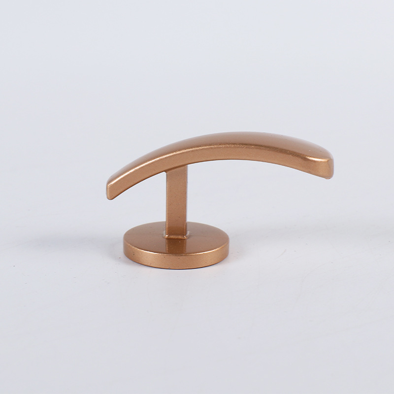 Huatong Window Covering Curtain Hook Wall Hook Flat Bend Hook Curtain Accessories Aluminum Alloy Decorative Wall Hook Wholesaler