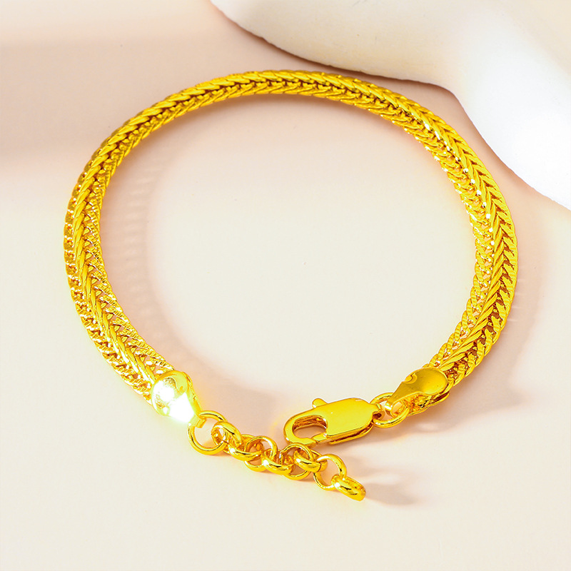 Vietnamese sand gold ladies Japanese buckle bracelet wholesale…