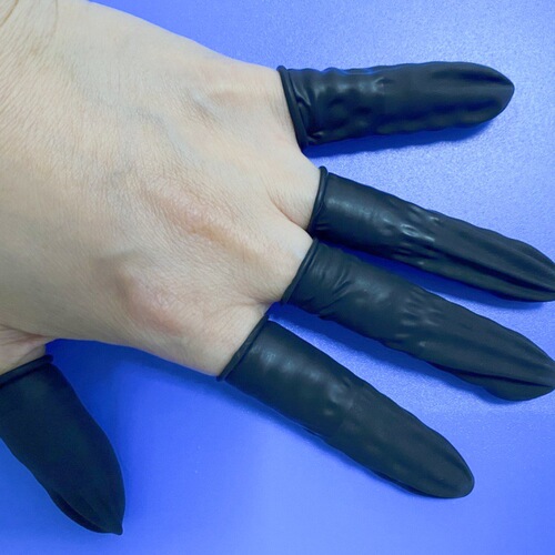 Factory-direct supply disposable finger gloves, sanding cut, sulfur-free cut, protective finger gloves, dust-free, halogen-free finger gloves