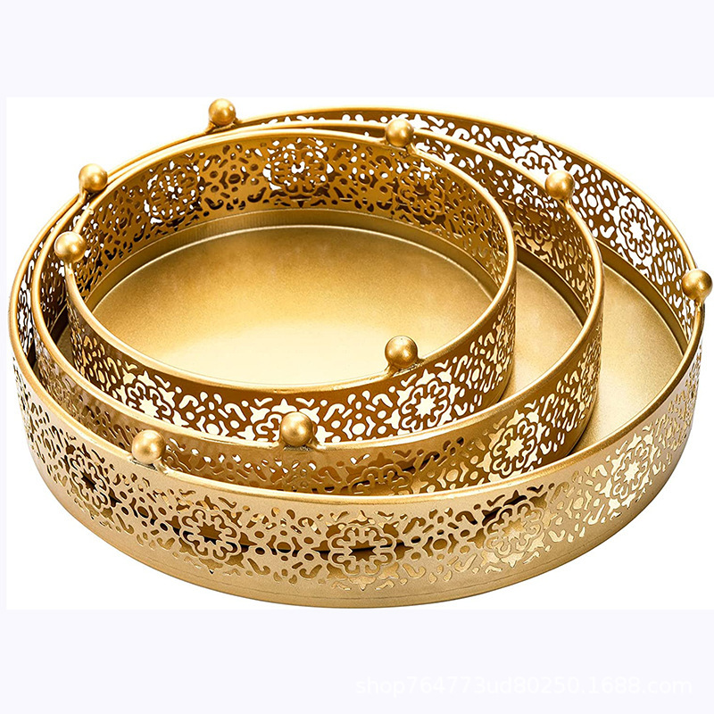 Transfronterizo Amazon temu tres piezas de postre estante de exhibición bandeja de pastel estante de pastel diseño de cumpleaños