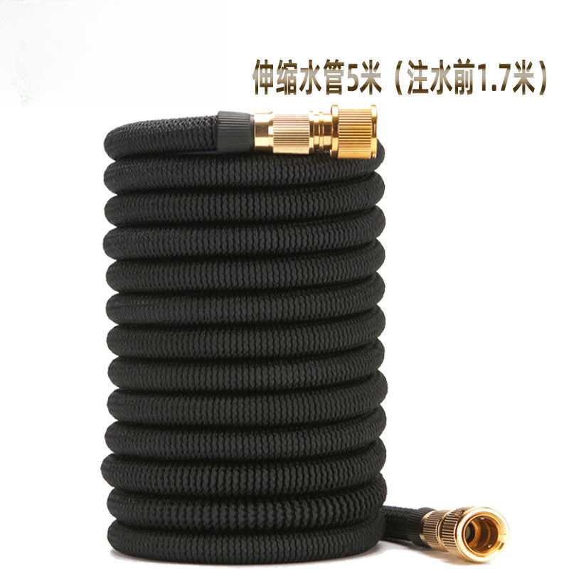 manguera de agua telescópica, pistola de agua de lavado de automóviles de alta presión, herramienta de riego de flores para automóviles, tubo mágico duradero y fácil de almacenar