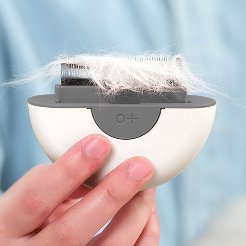 Pai Ke Wei Gemini Pet Comb with Colorful Blade Head to Remove Fluff, Stainless Steel Cat and Dog Knot Untying Comb Massage Comb