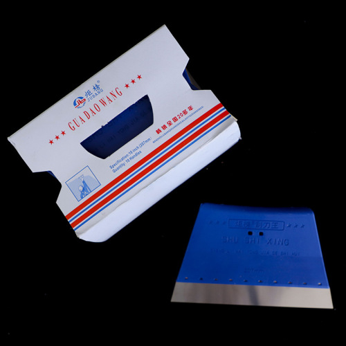 Plastic stainless steel scraper putty stainless steel scraper wooden scraper putty steel sheet paint tool manufacturer
