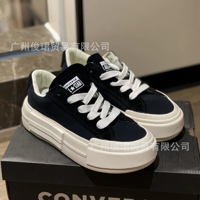 Putian Pure Original Converse Uu Shoes, Taylor Thick-Soled Platform Sneakers, Height-Increasing Unisex Versatile Sneakers Putian Pure Original Converse Uu Shoes, Taylor Thick-Soled Platform Sneakers, Height-Increasing Unisex Versatile Sneakers