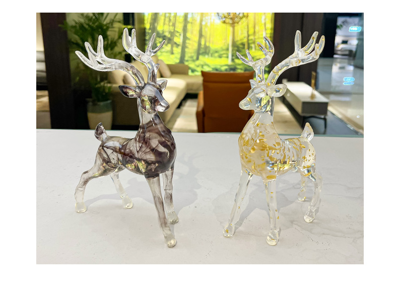 Simple Style Elk Synthetic Resin Ornaments Artificial Decorations display picture 4