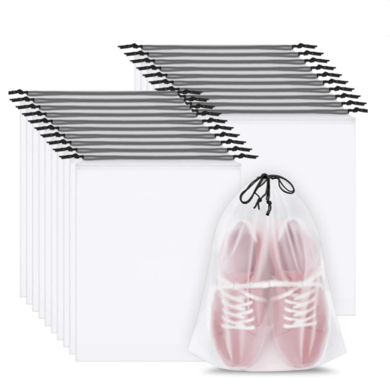 Waterproof shoe bag for traveling
