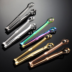 Aion 304 stainless steel cat claw shaped food clip titanium plated colorful cute creative bread clip towel clip ice clip
