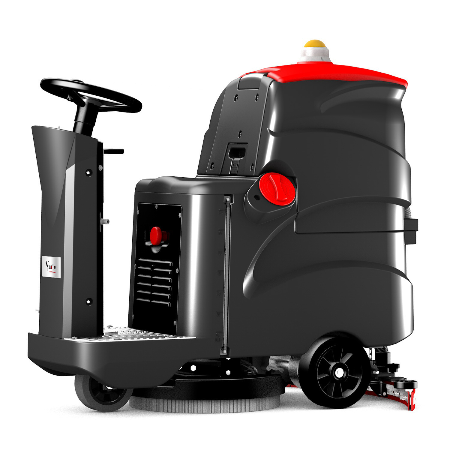 盈乐YingLe驾驶式自动洗地机商用工业车间商场物业车库吸拖一体机