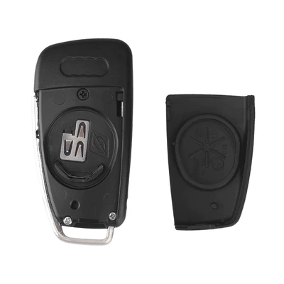 Suitable for Audi Key Shell A3 A4L A6Lq3Q5Q7Tt Car Original Factory Foldableing Remote Control Replacement Shell (Central locking) - a6