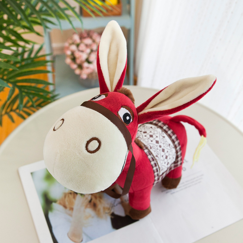 かわいいロバのぬいぐるみ、子供向けのホリデーギフト、卸売装飾品、ぬいぐるみメーカー卸売|undefined